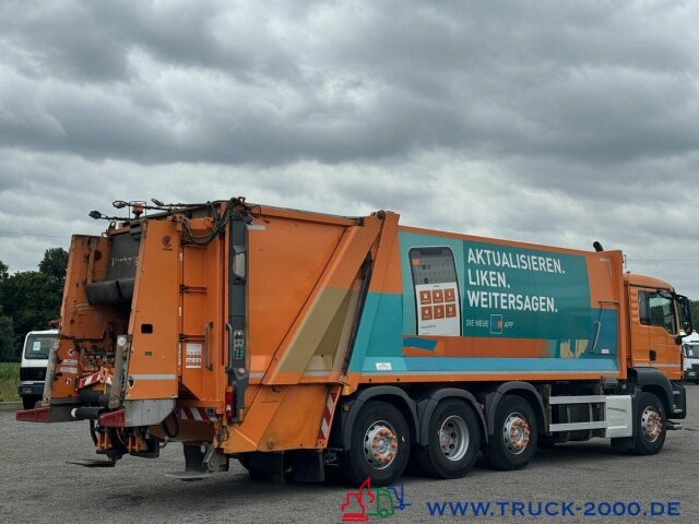 Xe tải chở rác để vận chuyển rác MAN TGS 35.360 8x2 Zoeller 29m³ Medium Schüttung 1.3: hình 13