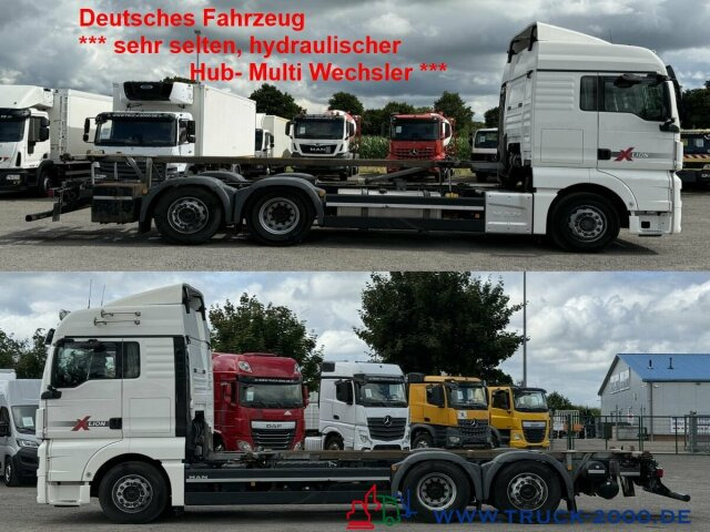 MAN TGX 26.480 XLX Haus Bett hydr Hub Multi Wechsler - Xe chở container/ Xe tải hoán đổi thân: hình 1 MAN TGX 26.480 XLX Haus Bett hydr Hub Multi Wechsler - Xe chở container/ Xe tải hoán đổi thân: hình 1