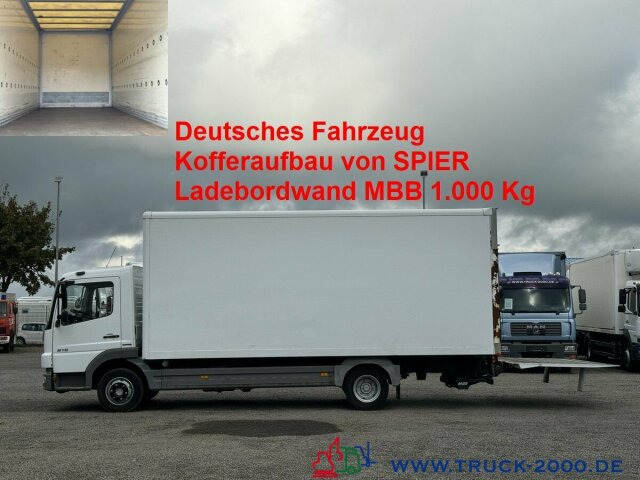 Mercedes-Benz 816 Atego Koffer Ladebordwand MBB 1.000Kg 3Sitze - Xe tải nhỏ thùng kín: hình 1 Mercedes-Benz 816 Atego Koffer Ladebordwand MBB 1.000Kg 3Sitze - Xe tải nhỏ thùng kín: hình 1