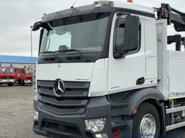 Xe tải thùng lửng/ Phẳng, Xe cẩu tự hành Mercedes-Benz Antos 2542 Hiab 177K HIPRO mit Funkfernbedienung: hình 7