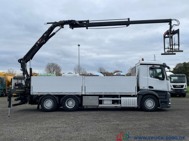 Xe tải thùng lửng/ Phẳng, Xe cẩu tự hành Mercedes-Benz Antos 2542 Hiab 177K HIPRO mit Funkfernbedienung: hình 10