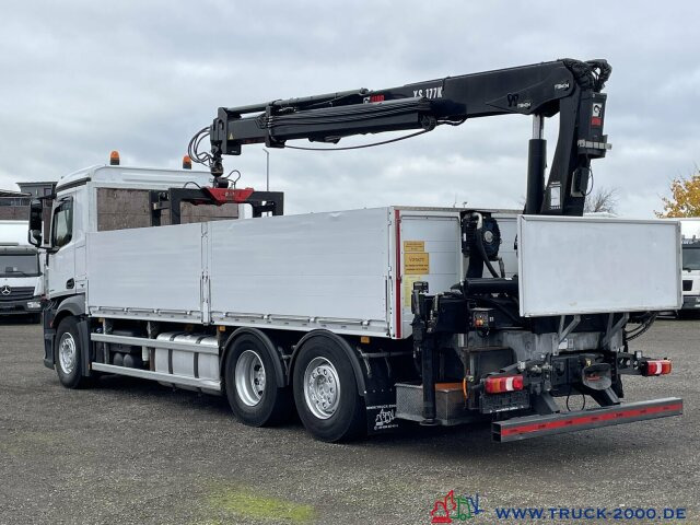 Xe tải thùng lửng/ Phẳng, Xe cẩu tự hành Mercedes-Benz Antos 2542 Hiab 177K HIPRO mit Funkfernbedienung: hình 15