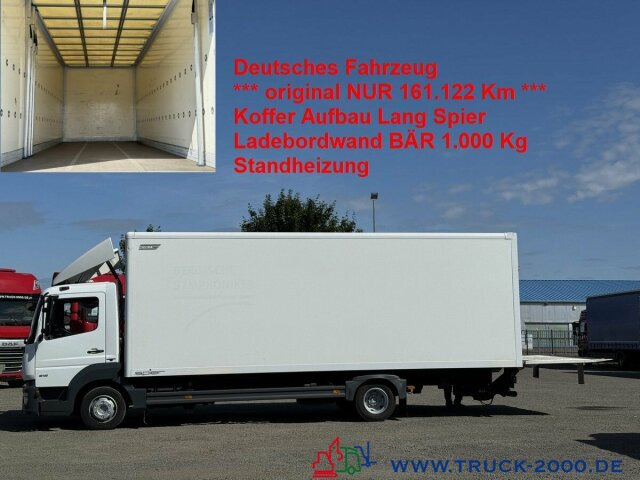 Mercedes-Benz Atego 818 Lang Koffer Ladebordwand BÄR 1.000kg - Xe tải nhỏ thùng kín: hình 1 Mercedes-Benz Atego 818 Lang Koffer Ladebordwand BÄR 1.000kg - Xe tải nhỏ thùng kín: hình 1