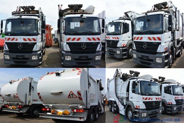 Xe tải chở rác để vận chuyển rác Mercedes-Benz Axor 2529 Faun Easypress Frontlader 25 m³ 1.Hd: hình 9