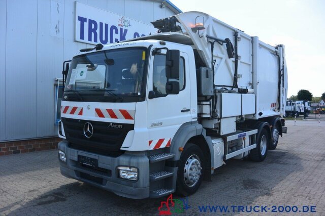 Xe tải chở rác để vận chuyển rác Mercedes-Benz Axor 2529 Faun Easypress Frontlader 25 m³ 1.Hd: hình 12