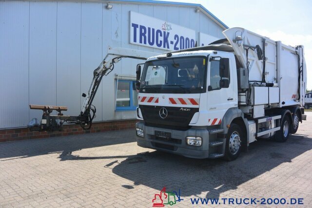 Xe tải chở rác để vận chuyển rác Mercedes-Benz Axor 2529 Faun Easypress Frontlader 25 m³ 1.Hd: hình 11