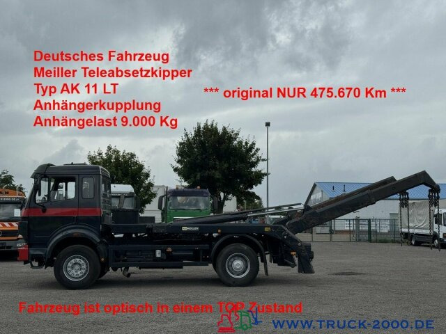 Mercedes-Benz SK 1831 Meiller Teleabsetzer AHK - NUR 475 TKM - Xe tải chở thùng nhỏ: hình 1 Mercedes-Benz SK 1831 Meiller Teleabsetzer AHK - NUR 475 TKM - Xe tải chở thùng nhỏ: hình 1