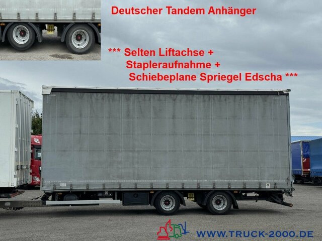 RUFA Liftachse + Stapleraufnahme +Schiebeplane - Rơ moóc mui bạt: hình 1 RUFA Liftachse + Stapleraufnahme +Schiebeplane - Rơ moóc mui bạt: hình 1