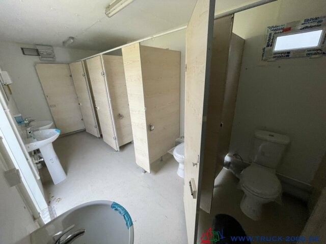 Container xây dựng mới Sanitär Toiletten Container NEU 6 Toiletten: hình 6