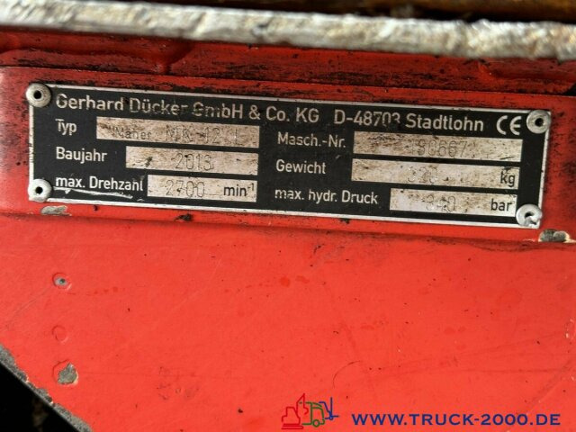 Unimog Dücker Mähkombination RSM Mäher Ausleger DUA800 - Dàn băm cỏ cần cẩu: hình 3 Unimog Dücker Mähkombination RSM Mäher Ausleger DUA800 - Dàn băm cỏ cần cẩu: hình 3
