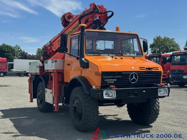Unimog U1700 Kran PK16000 + Jib Höhe 22,50m + Winde - Xe cẩu tự hành: hình 2 Unimog U1700 Kran PK16000 + Jib Höhe 22,50m + Winde - Xe cẩu tự hành: hình 2