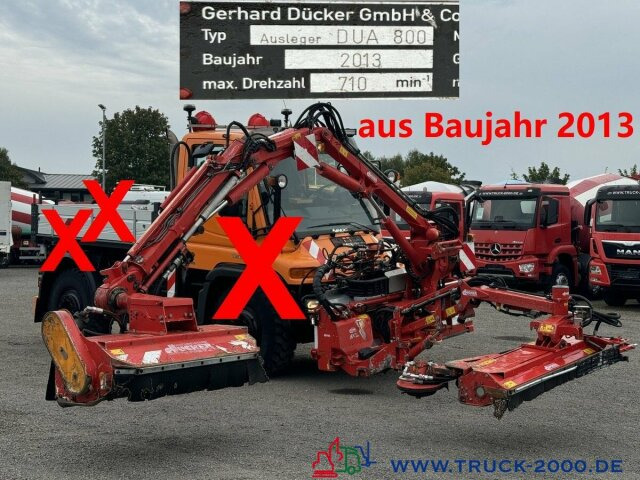 Unimog Dücker Mähkombi RSM Mäher Ausleger DUA800 - Xe tải: hình 1 Unimog Dücker Mähkombi RSM Mäher Ausleger DUA800 - Xe tải: hình 1