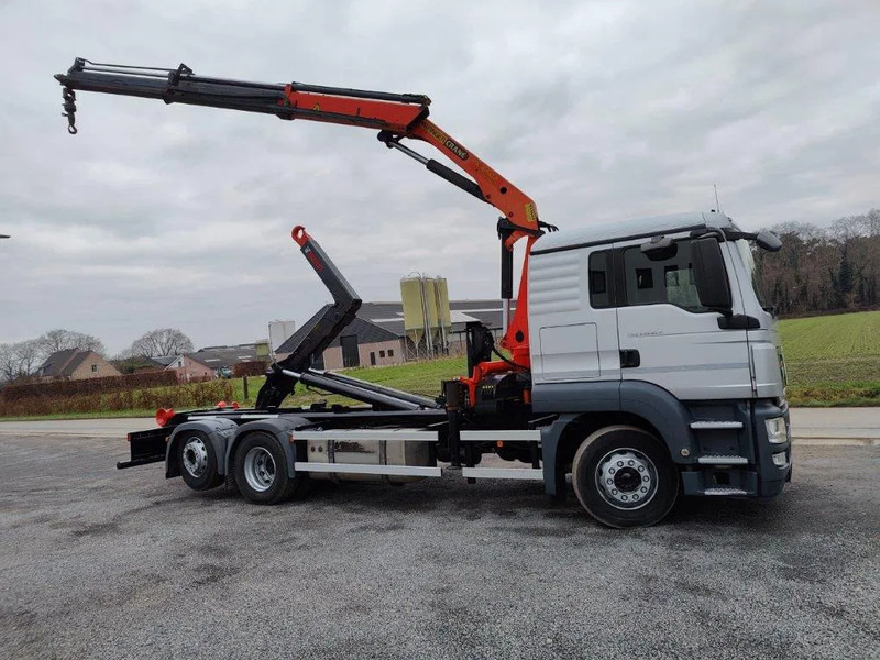 MAN TGS 26.320 Container Multilift + Kraan Palfinger PK16502 - Xe tải nâng móc, Xe cẩu tự hành: hình 3 MAN TGS 26.320 Container Multilift + Kraan Palfinger PK16502 - Xe tải nâng móc, Xe cẩu tự hành: hình 3