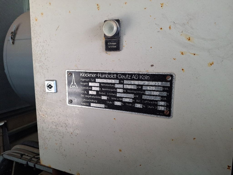 Deutz BA12M816U - Bộ phát điện: hình 2 Deutz BA12M816U - Bộ phát điện: hình 2