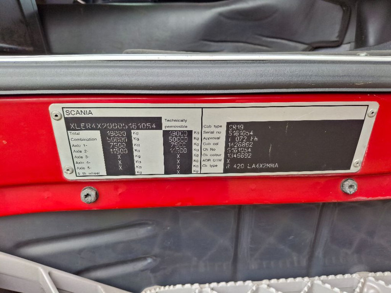 Scania R 420 LA4X2MNA - Xe đầu kéo: hình 5 Scania R 420 LA4X2MNA - Xe đầu kéo: hình 5