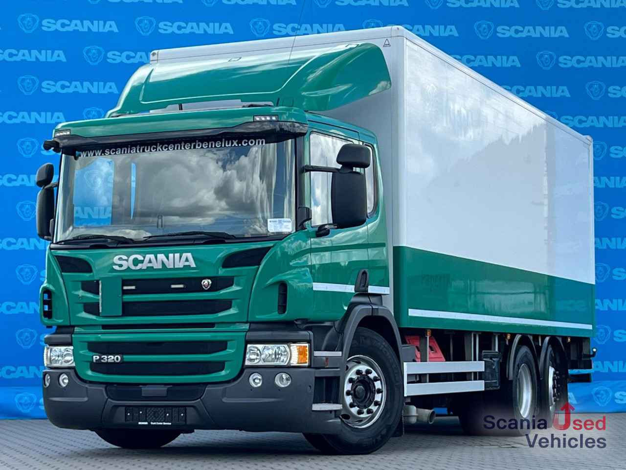 SCANIA P 320 DB6x2*4MNB RETARDER FULL AIR 8T TAIL LIFT 2T - Xe tải hộp: hình 1 SCANIA P 320 DB6x2*4MNB RETARDER FULL AIR 8T TAIL LIFT 2T - Xe tải hộp: hình 1