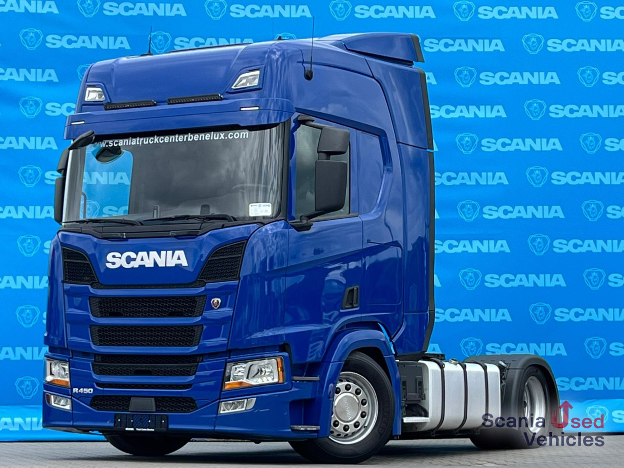 SCANIA R 450 A4x2EB MEGA / VOLUME DIFF-LOCK PTOV AIRCO - Xe đầu kéo: hình 1 SCANIA R 450 A4x2EB MEGA / VOLUME DIFF-LOCK PTOV AIRCO - Xe đầu kéo: hình 1