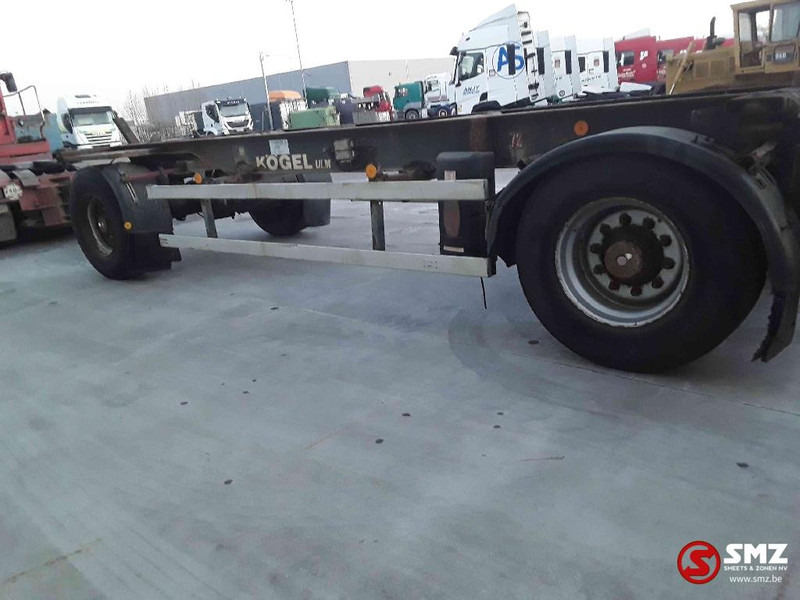 Xe chở container/ Rơ moóc hoán đổi thân Kögel Aanhangwagen: hình 8
