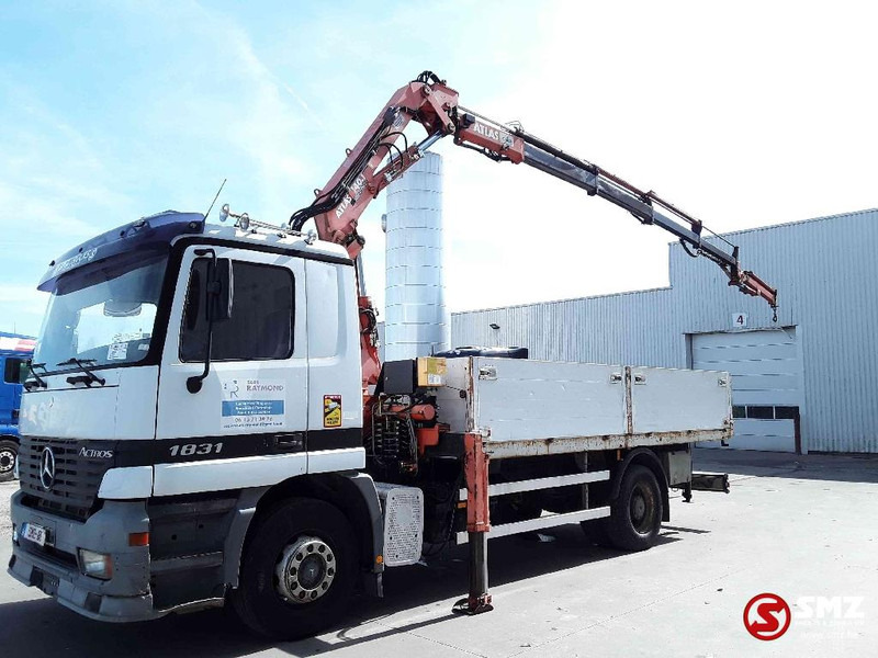 Mercedes-Benz Actros 1831 Atlas Ak140.1A4+remote lames steel 165000km - Xe tải thùng lửng/ Phẳng, Xe cẩu tự hành: hình 5 Mercedes-Benz Actros 1831 Atlas Ak140.1A4+remote lames steel 165000km - Xe tải thùng lửng/ Phẳng, Xe cẩu tự hành: hình 5