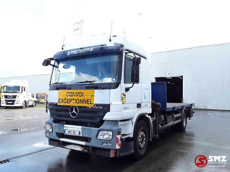 Mercedes-Benz Actros 1844 EPS / Twistlocks - Xe tải thùng lửng/ Phẳng, Xe cẩu tự hành: hình 3 Mercedes-Benz Actros 1844 EPS / Twistlocks - Xe tải thùng lửng/ Phẳng, Xe cẩu tự hành: hình 3