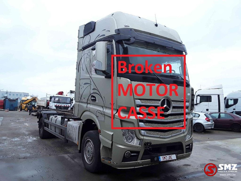 Mercedes-Benz Actros 1851 motor KO broken casse - Xe chở container/ Xe tải hoán đổi thân: hình 1 Mercedes-Benz Actros 1851 motor KO broken casse - Xe chở container/ Xe tải hoán đổi thân: hình 1