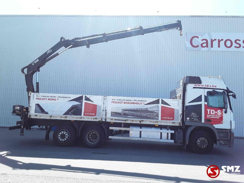 Mercedes-Benz Actros 2636 Hiab 123 B 2+remote - Xe tải thùng lửng/ Phẳng, Xe cẩu tự hành: hình 4 Mercedes-Benz Actros 2636 Hiab 123 B 2+remote - Xe tải thùng lửng/ Phẳng, Xe cẩu tự hành: hình 4