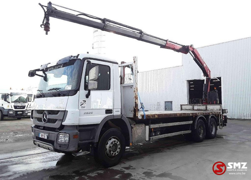 Mercedes-Benz Actros 2636 fassi f 155 full steeleps - Xe tải thùng lửng/ Phẳng, Xe cẩu tự hành: hình 4 Mercedes-Benz Actros 2636 fassi f 155 full steeleps - Xe tải thùng lửng/ Phẳng, Xe cẩu tự hành: hình 4