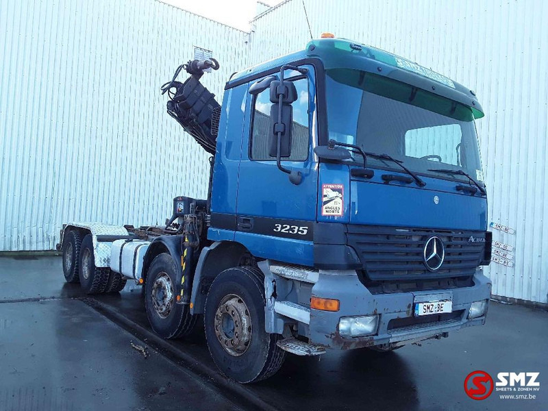Mercedes-Benz Actros 3235 hiab 166d-3 - Xe tải thùng lửng/ Phẳng, Xe cẩu tự hành: hình 1 Mercedes-Benz Actros 3235 hiab 166d-3 - Xe tải thùng lửng/ Phẳng, Xe cẩu tự hành: hình 1