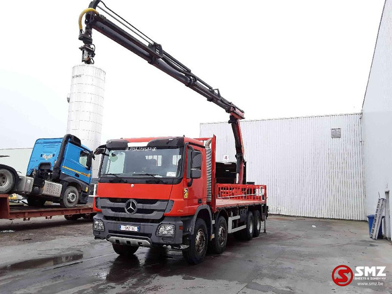 Mercedes-Benz Actros 4144 Palfinger Pk22002Eh 4 ext remote - Xe tải thùng lửng/ Phẳng, Xe cẩu tự hành: hình 2 Mercedes-Benz Actros 4144 Palfinger Pk22002Eh 4 ext remote - Xe tải thùng lửng/ Phẳng, Xe cẩu tự hành: hình 2