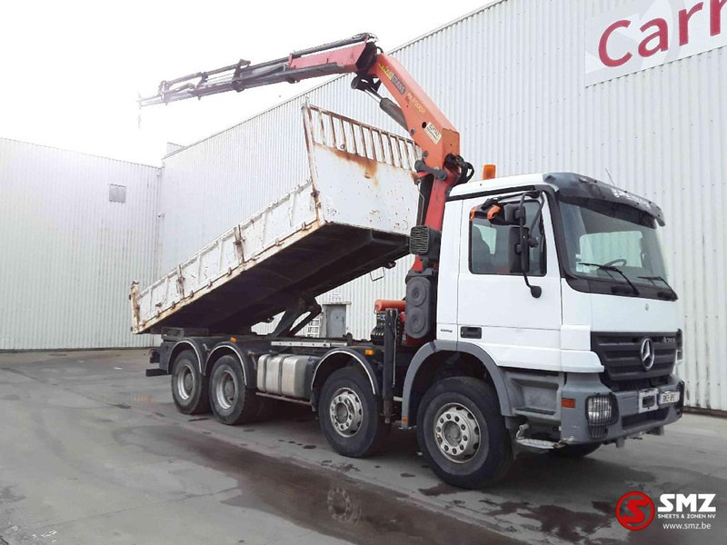 Mercedes-Benz Actros 4144 palfinber pk2002/4Ext remote - Xe ben, Xe cẩu tự hành: hình 1 Mercedes-Benz Actros 4144 palfinber pk2002/4Ext remote - Xe ben, Xe cẩu tự hành: hình 1