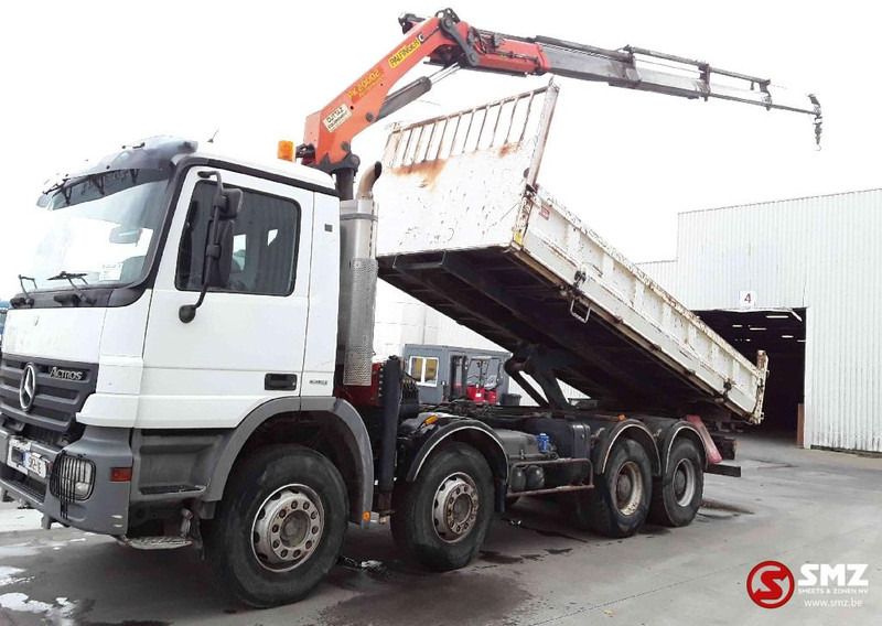 Mercedes-Benz Actros 4144 palfinber pk2002/4Ext remote - Xe ben, Xe cẩu tự hành: hình 5 Mercedes-Benz Actros 4144 palfinber pk2002/4Ext remote - Xe ben, Xe cẩu tự hành: hình 5