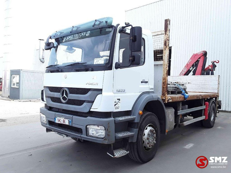 Mercedes-Benz Axor 1833 Fassi f 110a 284000km airco TOP condition - Xe tải thùng lửng/ Phẳng, Xe cẩu tự hành: hình 3 Mercedes-Benz Axor 1833 Fassi f 110a 284000km airco TOP condition - Xe tải thùng lửng/ Phẳng, Xe cẩu tự hành: hình 3