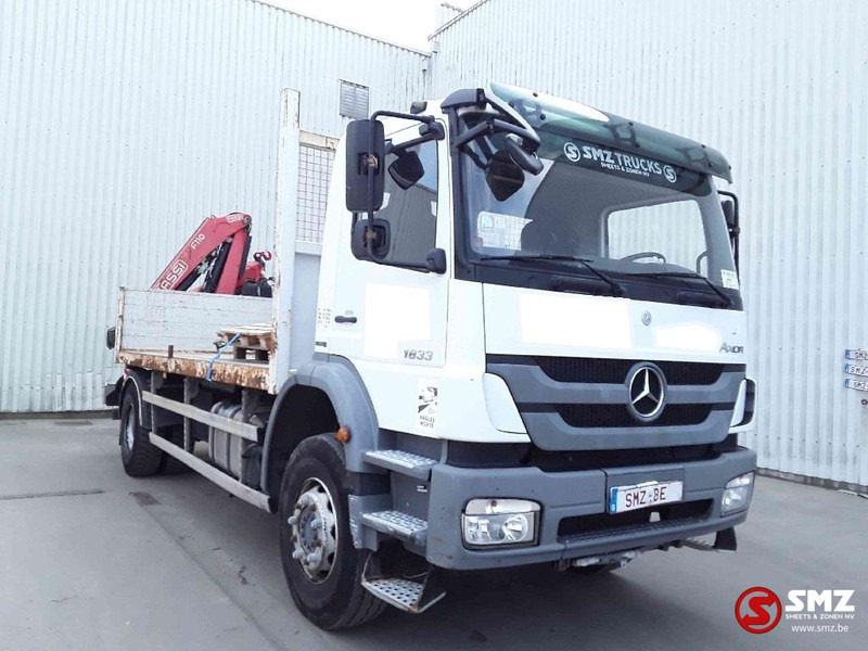 Mercedes-Benz Axor 1833 Fassi f 110a - Xe tải thùng lửng/ Phẳng, Xe cẩu tự hành: hình 1 Mercedes-Benz Axor 1833 Fassi f 110a - Xe tải thùng lửng/ Phẳng, Xe cẩu tự hành: hình 1