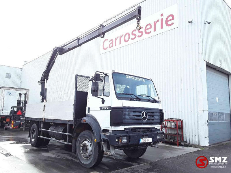 Mercedes-Benz SK 2031 lames manual - Xe tải thùng lửng/ Phẳng, Xe cẩu tự hành: hình 1 Mercedes-Benz SK 2031 lames manual - Xe tải thùng lửng/ Phẳng, Xe cẩu tự hành: hình 1