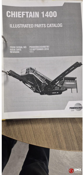 Máy sàng Powerscreen chieftain turbo 1400: hình 10