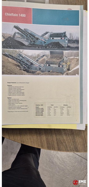 Máy sàng Powerscreen chieftain turbo 1400: hình 11