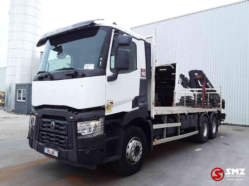 Renault C 380 hiab 188-3 remote - Xe tải thùng lửng/ Phẳng, Xe cẩu tự hành: hình 3 Renault C 380 hiab 188-3 remote - Xe tải thùng lửng/ Phẳng, Xe cẩu tự hành: hình 3