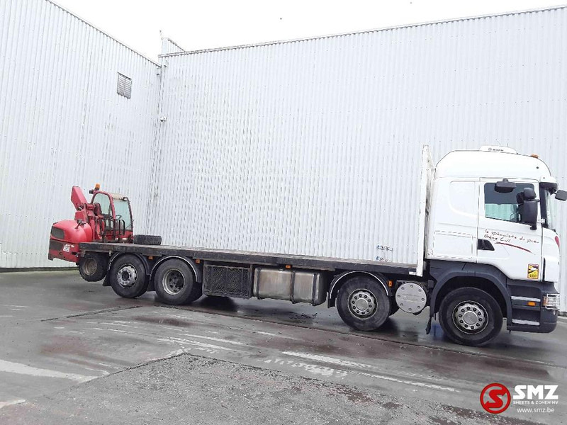 Scania R 420 8x2 +manitou TMT 25.20 - Xe tải thùng lửng/ Phẳng: hình 4 Scania R 420 8x2 +manitou TMT 25.20 - Xe tải thùng lửng/ Phẳng: hình 4
