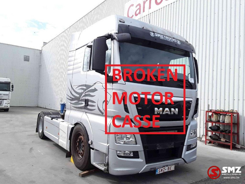 MAN TGX 18.480 MOTOR kapot/broken casse - Xe đầu kéo: hình 1 MAN TGX 18.480 MOTOR kapot/broken casse - Xe đầu kéo: hình 1