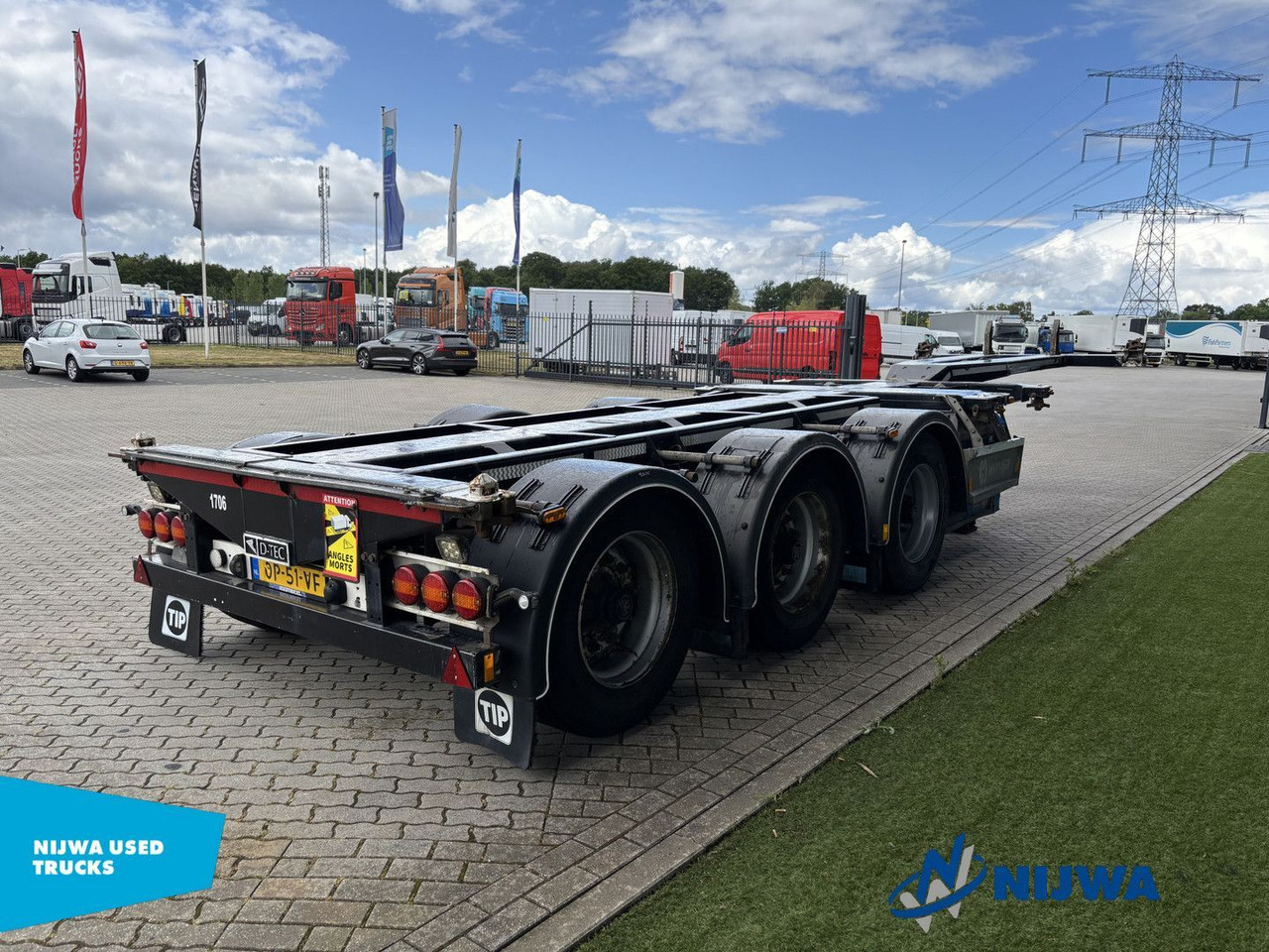 D-TEC FLEXITRAILER 20-30-40-45 ft containers + Genset - Xe chở container/ Sơ mi rơ moóc hoán đổi thân: hình 3 D-TEC FLEXITRAILER 20-30-40-45 ft containers + Genset - Xe chở container/ Sơ mi rơ moóc hoán đổi thân: hình 3