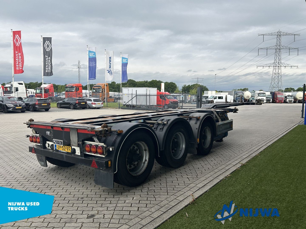 D-TEC FLEXITRAILER 20-30-40-45 ft containers + Genset - Xe chở container/ Sơ mi rơ moóc hoán đổi thân: hình 4 D-TEC FLEXITRAILER 20-30-40-45 ft containers + Genset - Xe chở container/ Sơ mi rơ moóc hoán đổi thân: hình 4