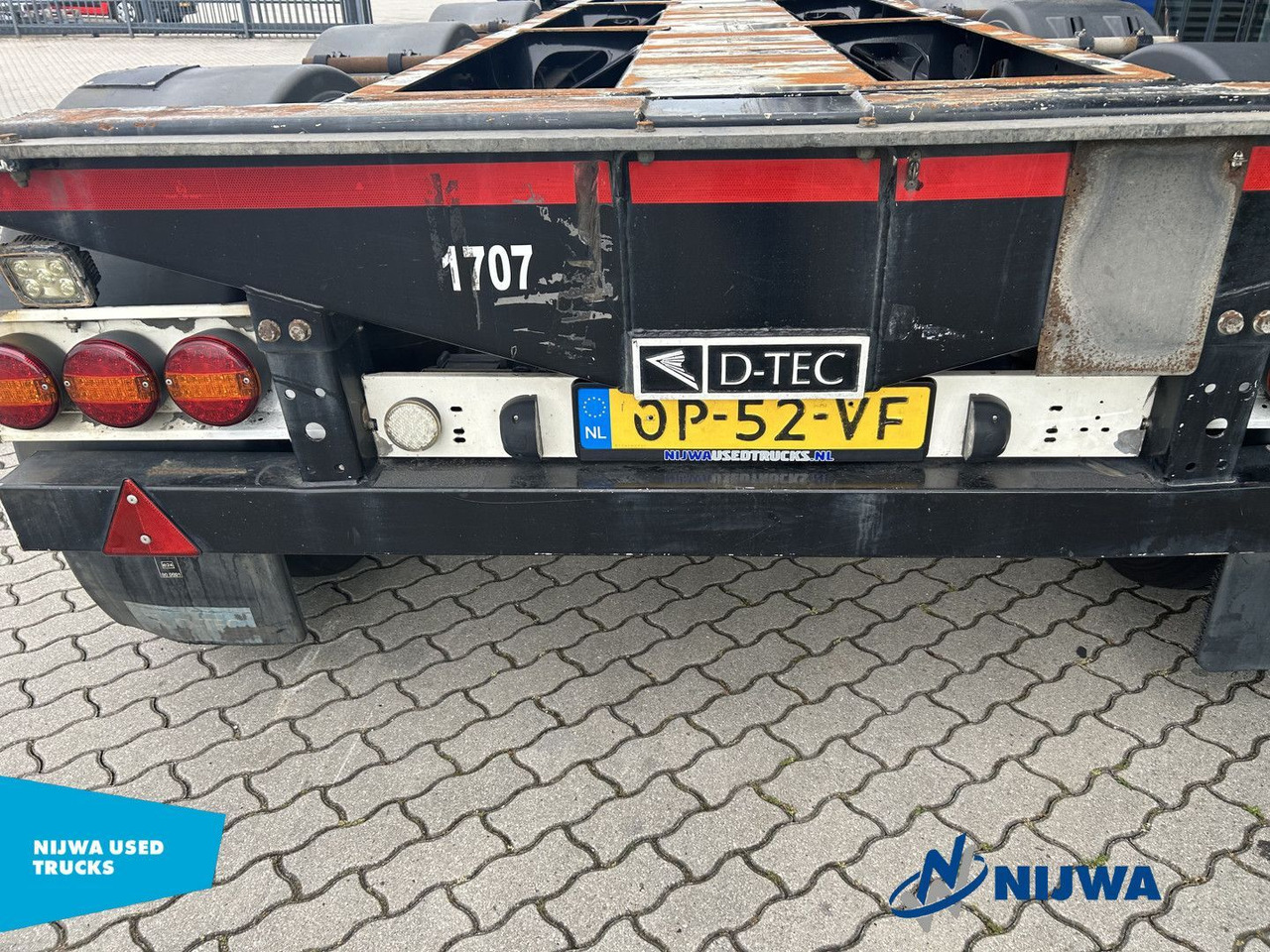D-TEC FLEXITRAILER 20-30-40-45 ft containers + Genset - Xe chở container/ Sơ mi rơ moóc hoán đổi thân: hình 5 D-TEC FLEXITRAILER 20-30-40-45 ft containers + Genset - Xe chở container/ Sơ mi rơ moóc hoán đổi thân: hình 5