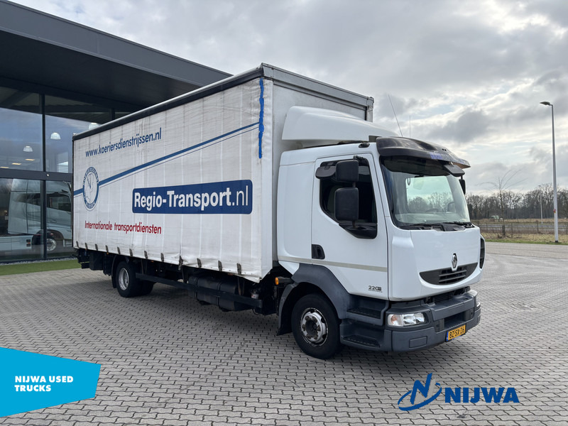 Renault MIDLUM 220 4x2 Schuifzeil + Laadklep - Xe tải thùng mui bạt: hình 2 Renault MIDLUM 220 4x2 Schuifzeil + Laadklep - Xe tải thùng mui bạt: hình 2