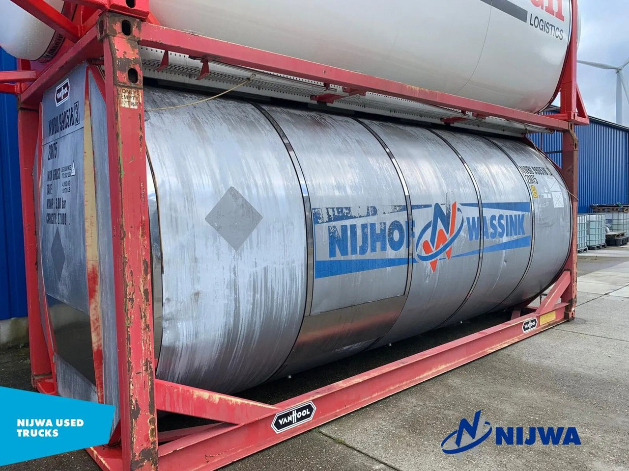 Vanhool TCIS20-27/4 20 FT Container - Non ADR - Container bồn: hình 1 Vanhool TCIS20-27/4 20 FT Container - Non ADR - Container bồn: hình 1