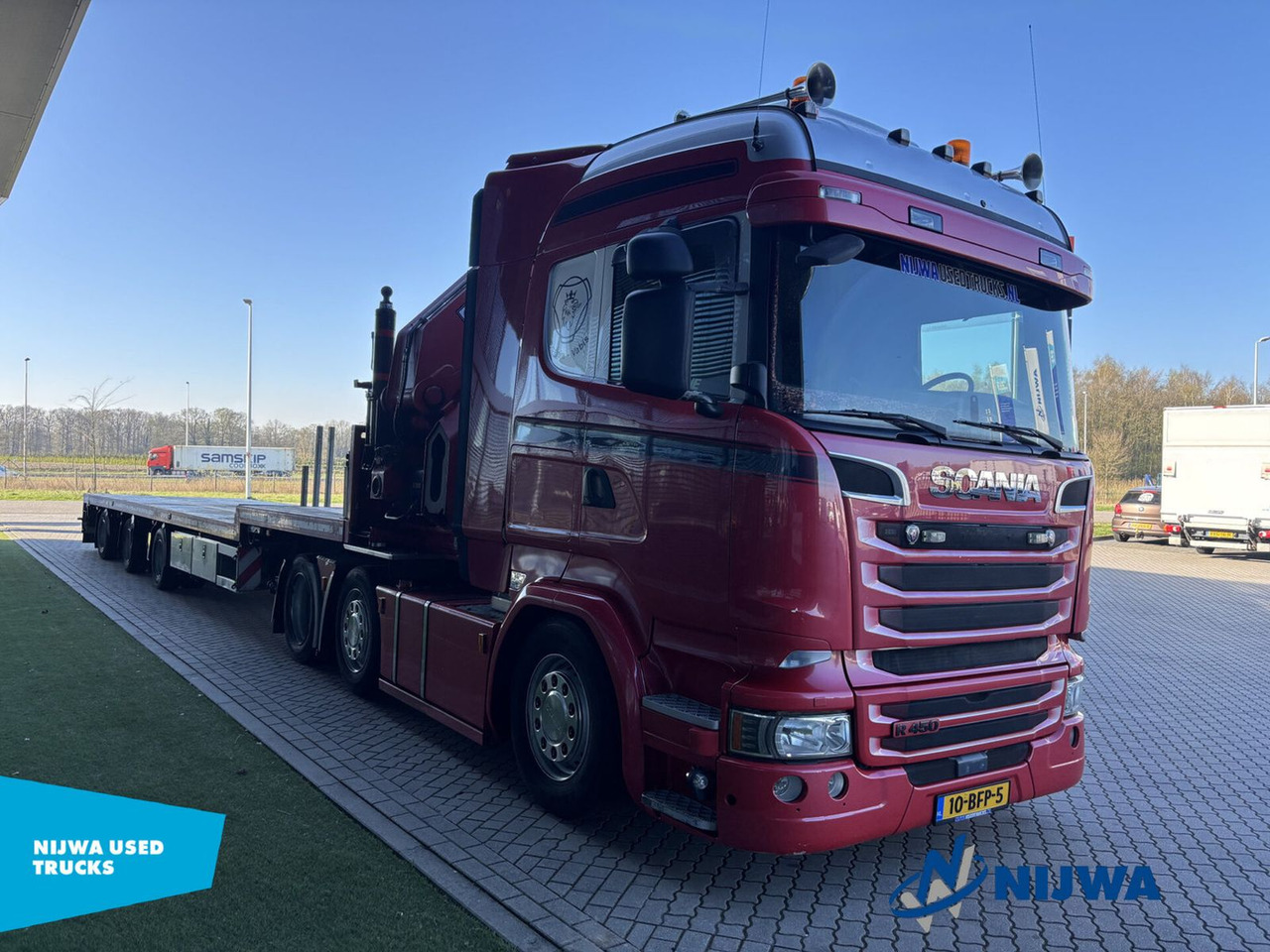 Scania R450 6x2 I.C.M Vogelzang met HIAB 60 ton meter k - Xe đầu kéo: hình 2 Scania R450 6x2 I.C.M Vogelzang met HIAB 60 ton meter k - Xe đầu kéo: hình 2