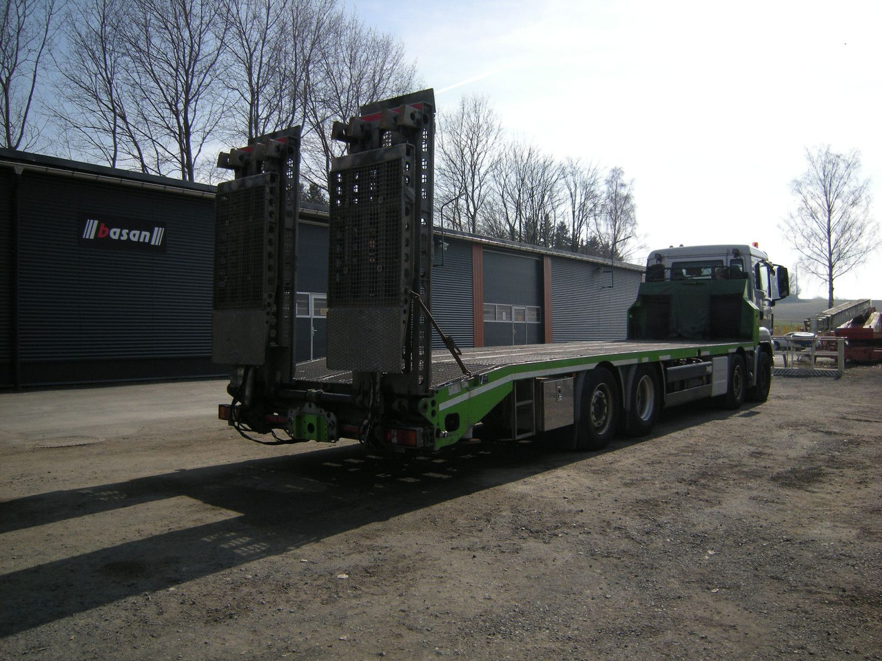 MAN 35.400, Zanner Plateau, Rampen, Winde - Xe tải kéo: hình 2 MAN 35.400, Zanner Plateau, Rampen, Winde - Xe tải kéo: hình 2