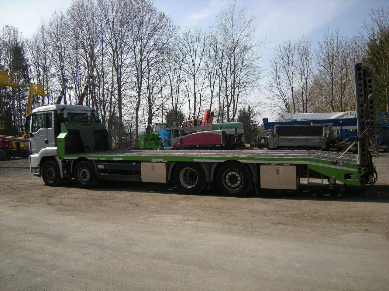 MAN 35.400, Zanner Plateau, Rampen, Winde - Xe tải kéo: hình 5 MAN 35.400, Zanner Plateau, Rampen, Winde - Xe tải kéo: hình 5