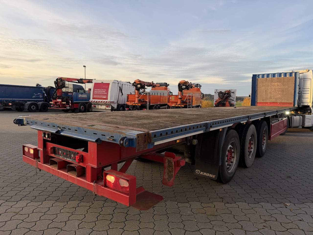 Krone SDP 27 - Sơ mi rơ moóc thùng lửng/ Phẳng: hình 5 Krone SDP 27 - Sơ mi rơ moóc thùng lửng/ Phẳng: hình 5