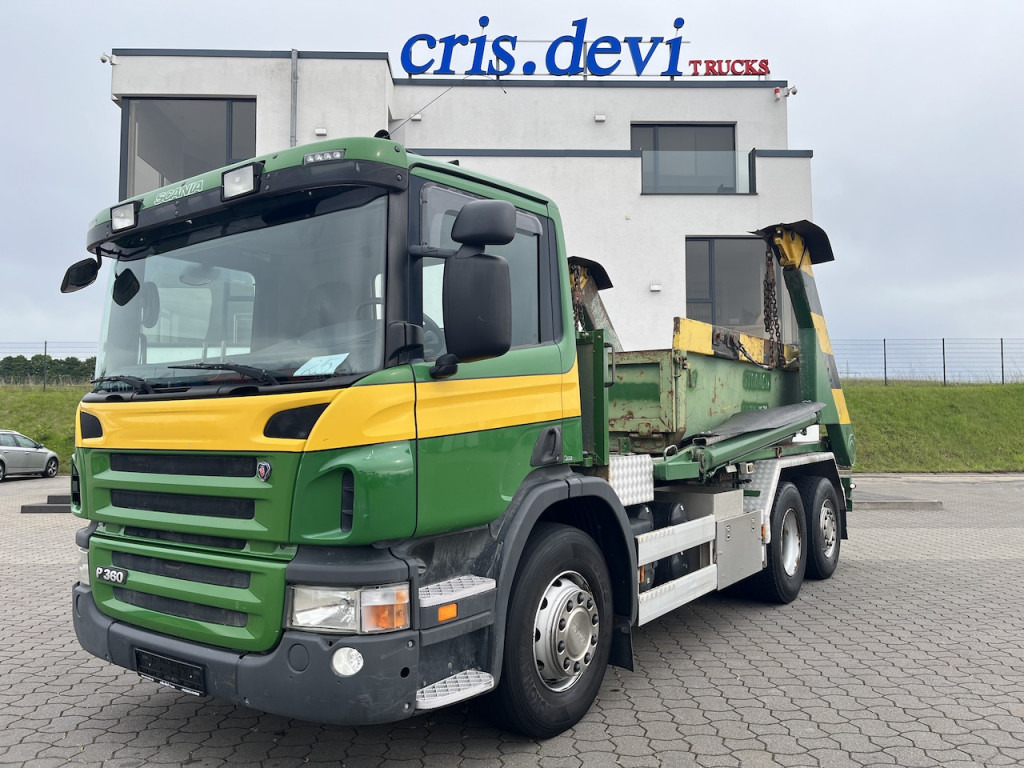 Scania P360 6x2 Trösch Absetzkipper Container - Xe tải chở thùng nhỏ: hình 1 Scania P360 6x2 Trösch Absetzkipper Container - Xe tải chở thùng nhỏ: hình 1