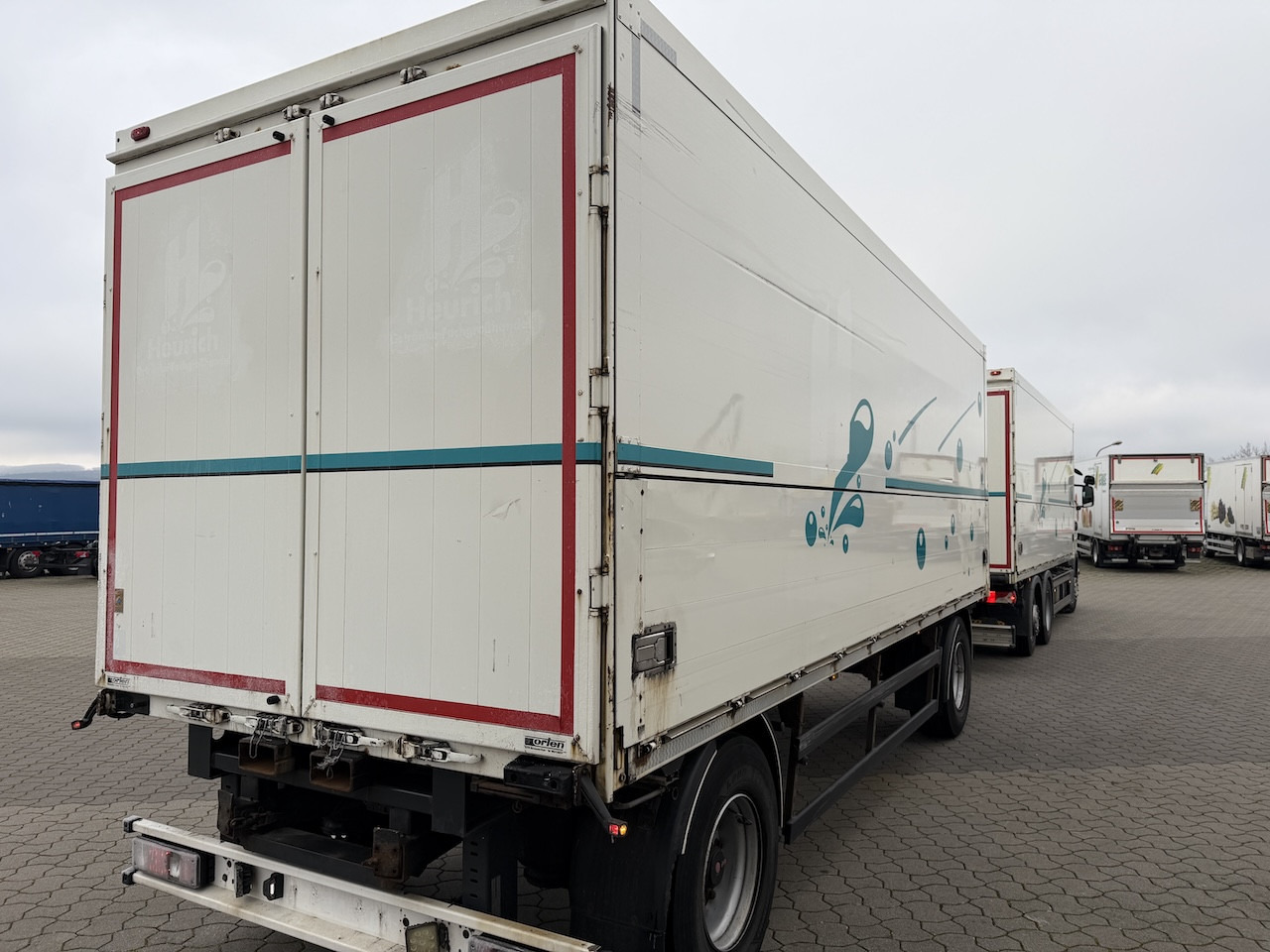 Scania R 450 6x2 Geränkezug + Orten Anhänger - Xe tải hộp: hình 5 Scania R 450 6x2 Geränkezug + Orten Anhänger - Xe tải hộp: hình 5